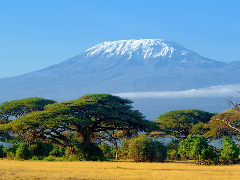 Mount Kilimanjaro in Tanzania