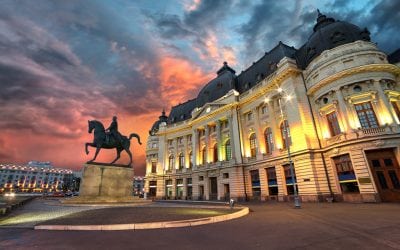 The City of Bucharest, Romania